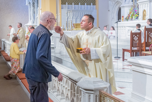 Rev. Brian Patrick Woodrow Celebrates Easter Vigil Holy Mass at St. Dominic's Parish Church, April 8, 2023 - Brick, NJ