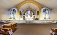 St. Dominic's Parish Church - Panoramas of Sanctuary and Altar Restoration - Brick NJ - 4-8-23
