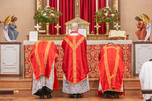 Solemn High Traditional Latin Mass for the 25th Anniversary of Fr. Damian Breen on First Saturday June 3, 2023 - South River, NJ