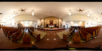 360 Panorama Photo of Church Architecture at Corpus Christi Church, 5-30-23 - South River, NJ