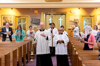 Rev Fr John A Perricone Celebrates the Patronal Feast of Our Lady of Sorrows in Jersey City, at Our Lady of Sorrows Catholic Church, September 15 2021 - Jersey City, NJ