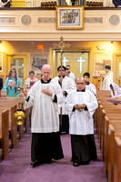 Rev Fr John A Perricone Celebrates the Patronal Feast of Our Lady of Sorrows in Jersey City, at Our Lady of Sorrows Catholic Church, September 15 2021 - Jersey City, NJ