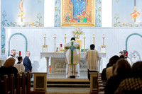 Fr Gregory Zannetti Celebrates Sung Votive Mass at St Mary of Mount Virgin Catholic Church, Oct 5th 2021 - New Brunswick, NJ