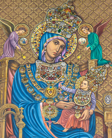 Icon at St. Mary of Mount Virgin, New Brunswick, NJ