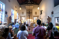 Fr. Gregory Zannetti Celebrates Latin Mass in Honor of Transverberation of Heart of St. Teresa of Avila at Monastery of the Most Blessed Virgin Mary of Mt. Carmel, August 26, 2022 - Morristown, NJ